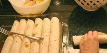 пита с ветчиной