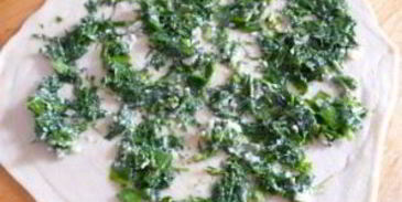 постные лепешки с зеленью