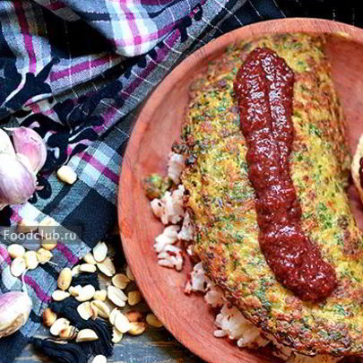 Рыбная лепешка