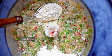 рыбная лепешка