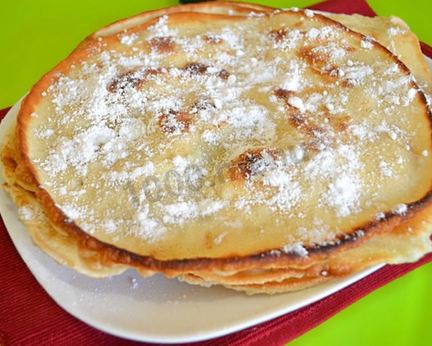 Сладкие лепешки на сковороде