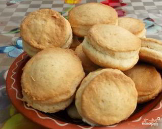 Сметанные лепешки в духовке