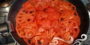 томатная лепешка