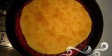 томатная лепешка