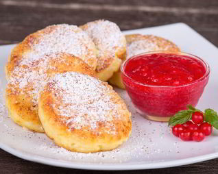 Творожные лепешки