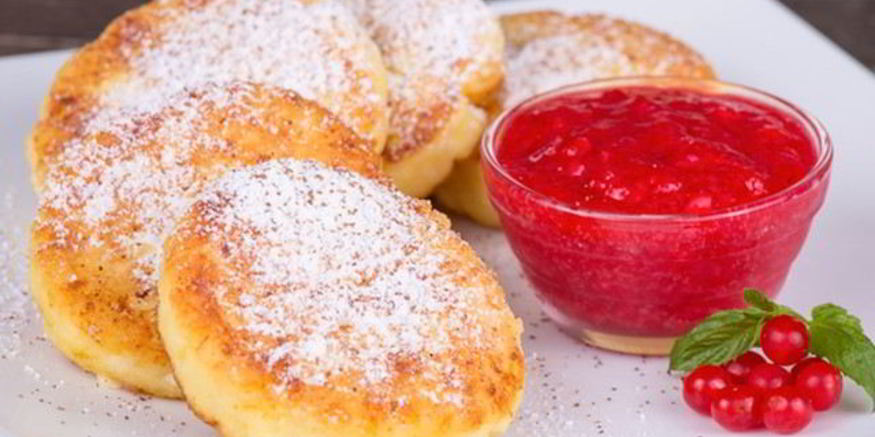 Рецепт творожных лепешек