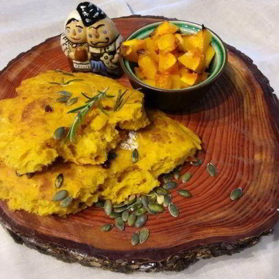 Тыквенная фокачча