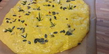 тыквенная фокачча