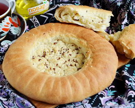 Узбекская лепешка