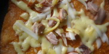 заварные томатные лепешки