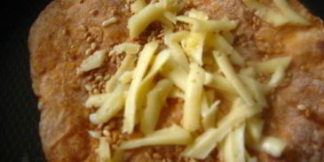 заварные томатные лепешки