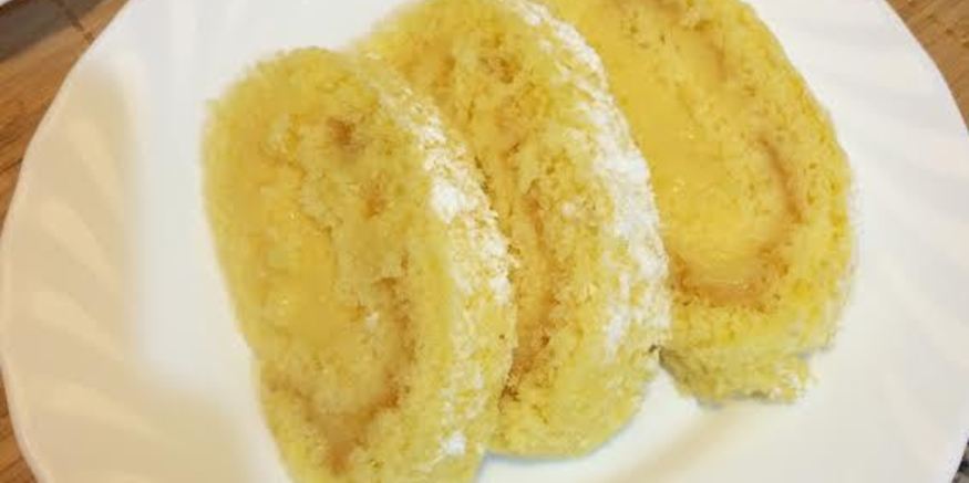 Рецепт лимонного рулета