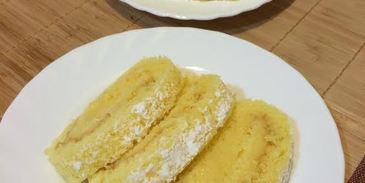 лимонный рулет