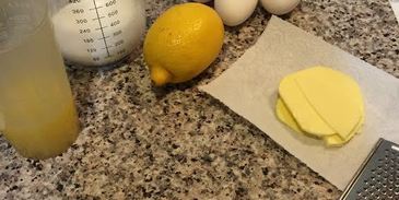 лимонный рулет