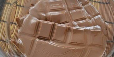 банановые маффины с шоколадом