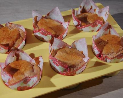 Клубничные маффины