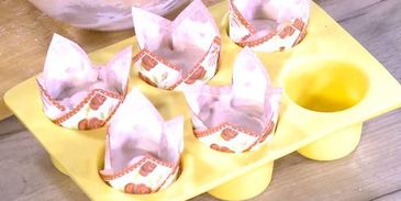 клубничные маффины