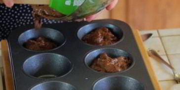 маффины двойной шоколад