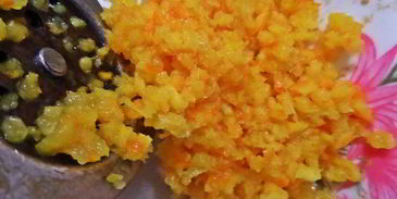 маффины с апельсином и бананом