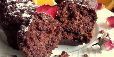 маффины с апельсином и бананом