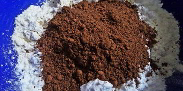 маффины с апельсином и бананом