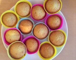 Маффины с апельсиновым соком и цедрой