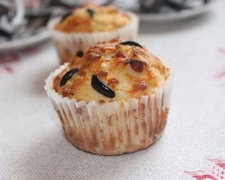 Маффины с беконом