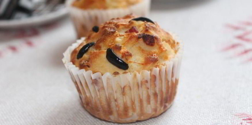Рецепт маффинов с беконом