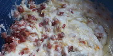 маффины с беконом