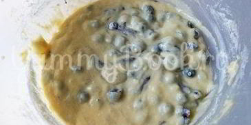 маффины с черной смородиной