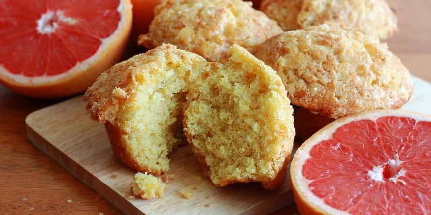 Рецепт маффинов с грейпфрутом