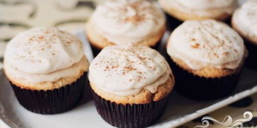 Рецепт маффинов с корицей и кофейной глазурью