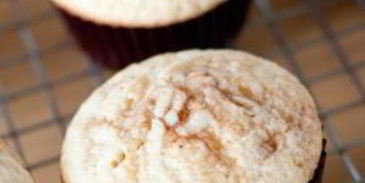 маффины с корицей и кофейной глазурью