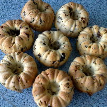 Маффины с кусочками шоколада