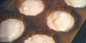 маффины с малиной