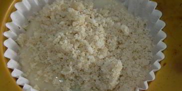 маффины с ревенем и штрейзелем