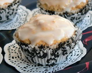 Маффины с рисовой мукой и лимоном