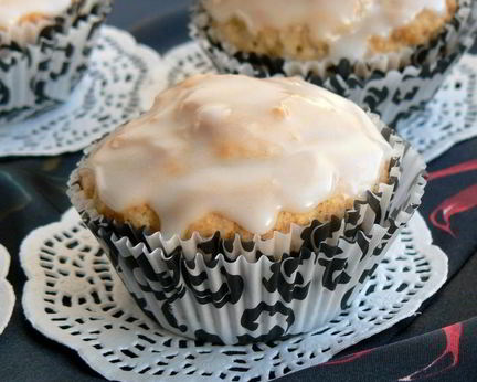 Маффины с рисовой мукой и лимоном