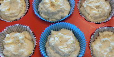 маффины с рисовой мукой и лимоном