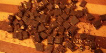 маффины с шоколадом и малиной