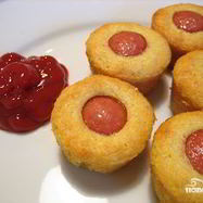 Рецепт Маффинов с сосисками