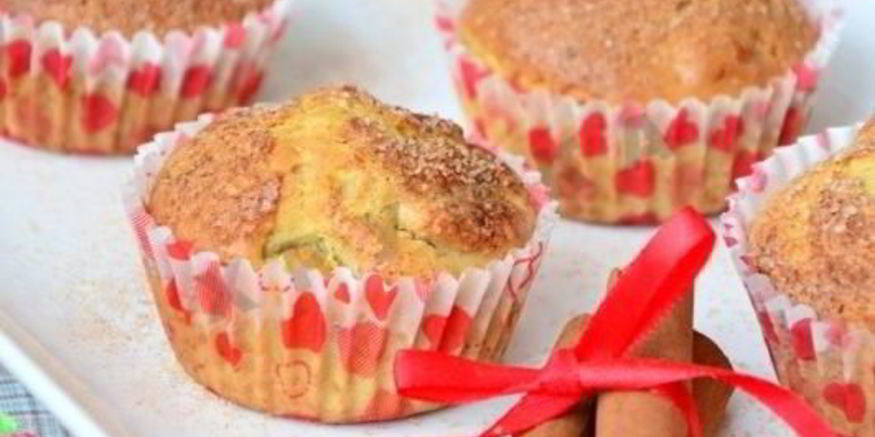 Рецепт маффинов с яблоками и корицей