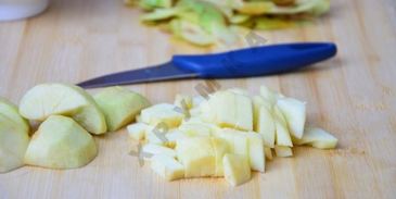 маффины с яблоками и корицей