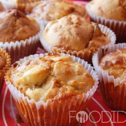 Маффины с яблоками