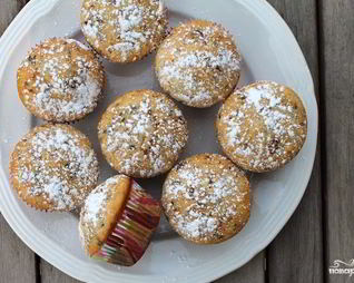 Маффины со сгущенкой