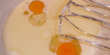 маффины со штрейзелем и ревенем