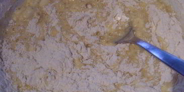 маффины со штрейзелем и ревенем