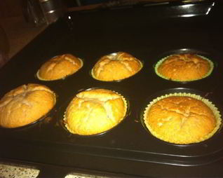 Малиновые маффины