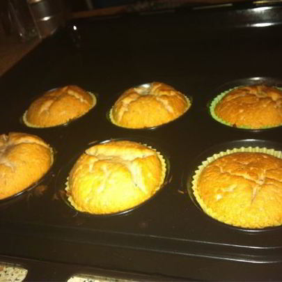 Малиновые маффины