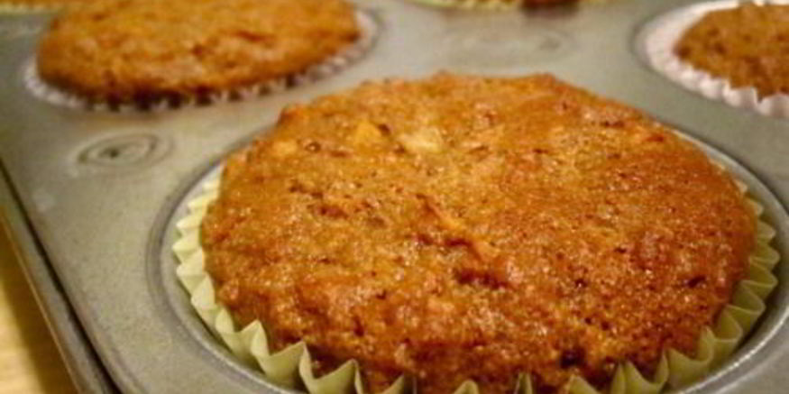 Рецепт морковных вегетарианских маффинов